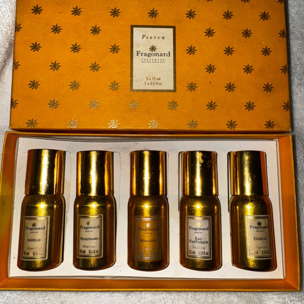 Fragonard Parfum Collection – Discontinued & Rare- Alcohol Free Pure Flower Oils